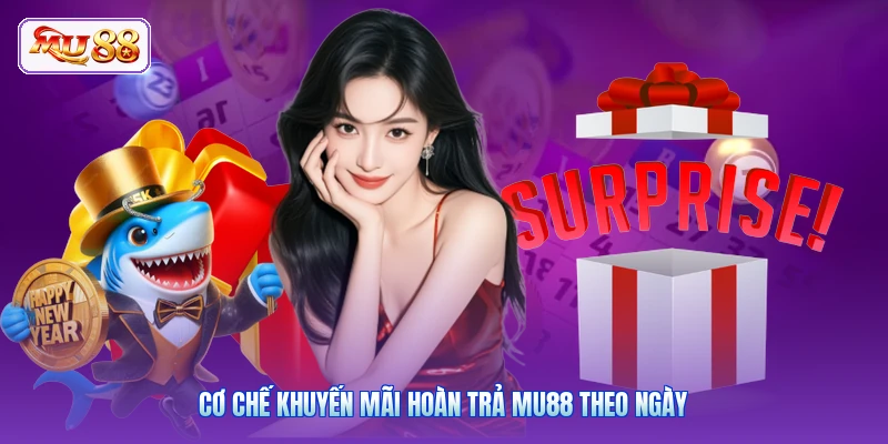 Cơ chế khuyến mãi hoàn trả MU88 theo ngày