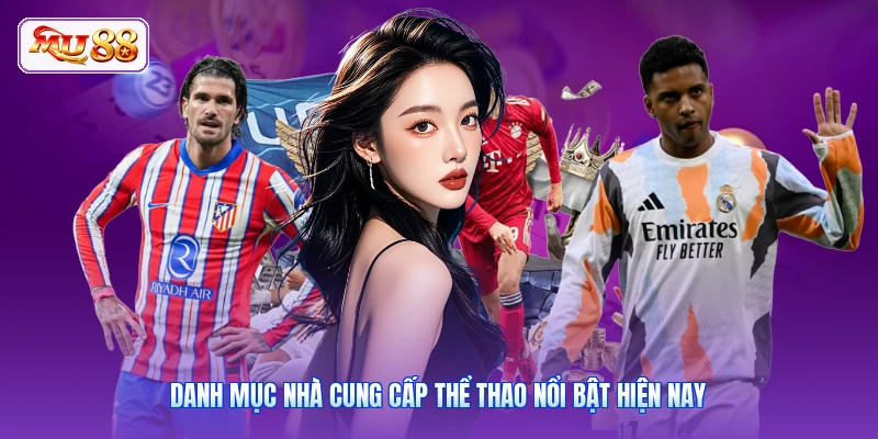 Danh mục nhà cung cấp thể thao nổi bật hiện nay